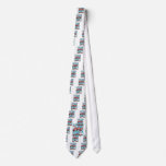 Three Flamingos with Flowers Ties