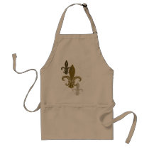 Three Fleur De Lis Apron
