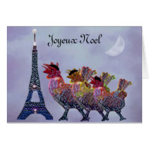 Three French Hens Cards