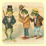 Three Funny Frogs stickers