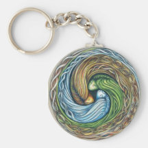 Three Goddesses art by P.Dempsey Keychains