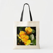 Three Golden Roses Bags