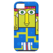 Three headed businessman iPhone 5 covers