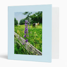 Three Horses in Distance Binders