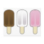 Three Ice Cream Bars Postcard