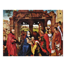Three King Altar, Middle Panel: Adoration Custom Invites