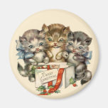 Three Kitties Magnet