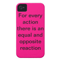 three laws of motion Case-Mate iPhone 4 cases