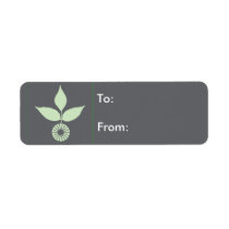 Three Leaves and Circle labels