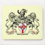 Three lions heraldry football tees and gifts mousepads