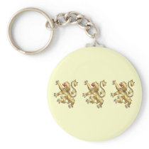 Three Lions of England English pride gifts Keychain