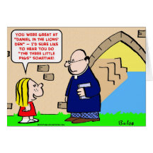 three little pigs church daniel card