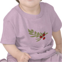 Three Lucky Ladybugs Tee Shirt