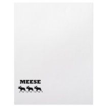 Three Meese Funny Letterhead