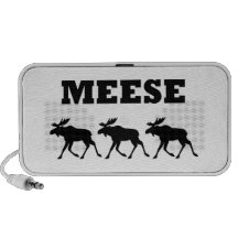 Three Meese Funny Portable Speaker