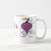 Three Octopuses: Let's Party Coffee Mugs