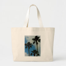 Three Palms Tote Bags
