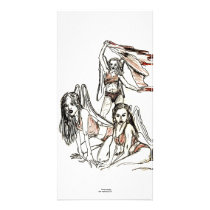 three pixies photo card