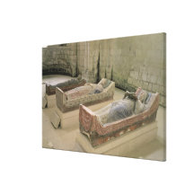 Three Plantagenet Tombs Canvas Print