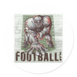 Three Point Stance Sticker