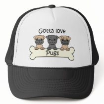 Three Pugs