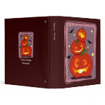 Three pumpkin binders