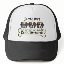 Three Saint Bernards Trucker Hat