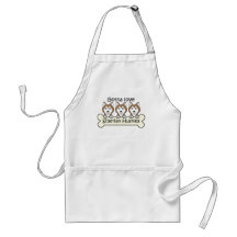 Three Siberian Huskies Aprons