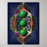 Three Spheres Poster