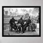 Three Surgeons at the Siege of Petersburg, VA 1864 Poster