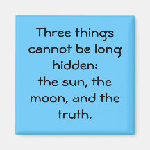 "Three Things" Magnet