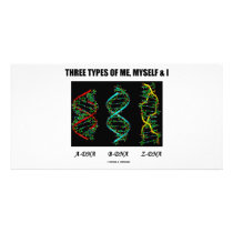 Three Types Of Me, Myself & I (A-DNA B-DNA Z-DNA)