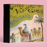 Three Vassar Girls in the Holyland binders