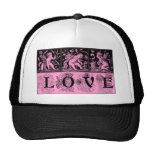 Three Vintage Images of Cupid Love Design Trucker Hats
