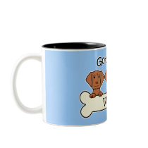 Three Vizslas Mugs