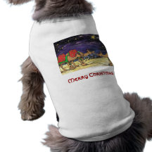 Three Wise Camels Christmas Pet T-shirt