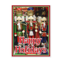 Three Wise Crackers - Nutcracker Soldiers Postcards
