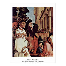 Three Wise Men By Hans Holbein The Younger Postcards