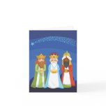 Three Wise Men Greeting Card