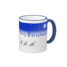 Three Wise Men Merry Christmas Mug