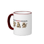 Three Wise Monkeys Mugs
