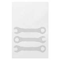 Three Wrenches in Light Grey. Full Color Flyer