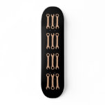 Three Wrenches. Tools. Sketch. Brown. Custom skateboards