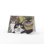 Three's Company by Robyn Feeley Cards