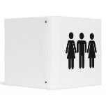 Threesome Vinyl Binder