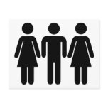 Threesome Postcards