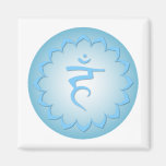 Throat Chakra - Light Blue Magnet