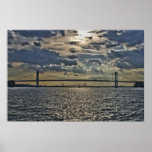 Throgs Neck & Whitestone Bridges Print