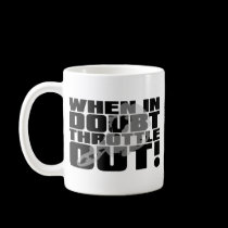 Throttle Out Dirt Bike Motocross Mug mugs