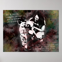 Through Children's eyes Poster